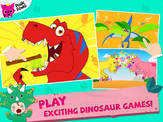 PINKFONG Dino World: Sing and play with T-Rex! - AppRecs