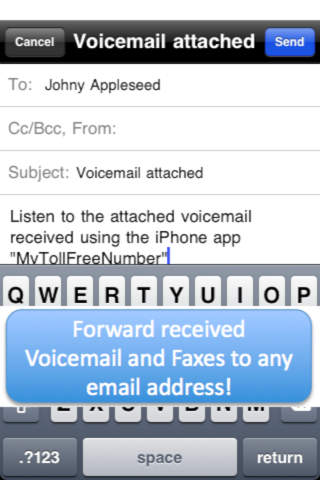 My Toll Free Number Lite - with VoiceMail and Fax - náhled