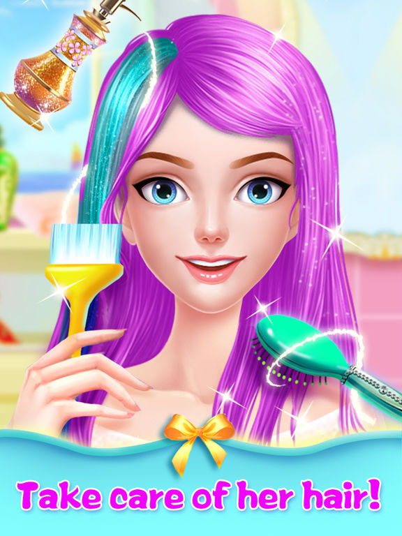 App Shopper: Long Hair Princess Salon - Girls Fashion Makeup (Games)