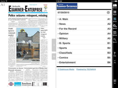 Bartlesville Examiner-Enterprise e-Edition - náhled