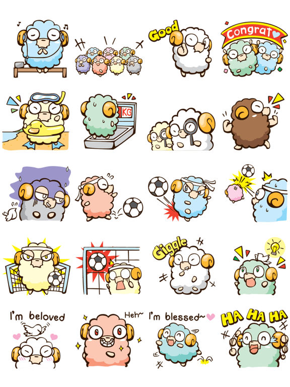 Lamb Emojis Apps 148Apps