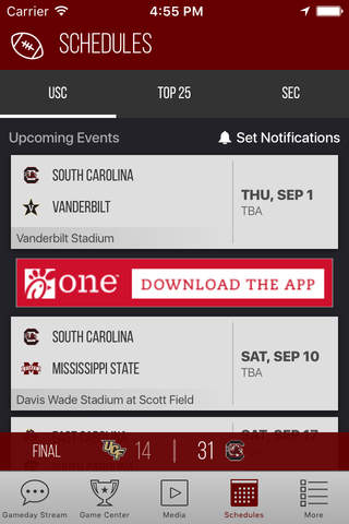 South Carolina Gameday - náhled