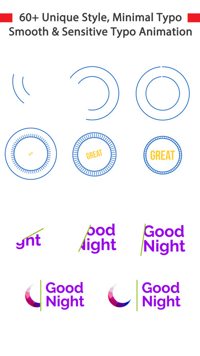 TypoChat -Minimal Animated Typography Chat Message screenshot 2