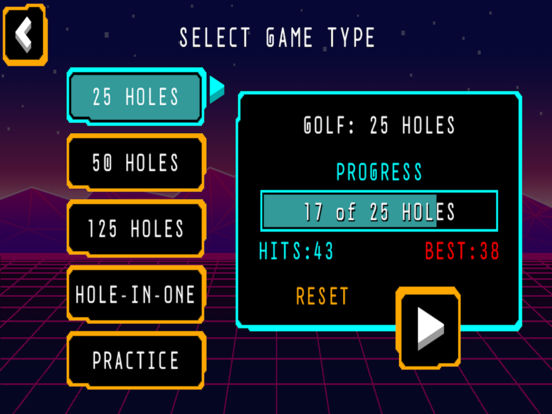 Arcade Golf: NEON screenshot 6