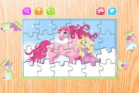 Princess Pony Puzzles - Jigsaw Puzzle for Kids and - náhled