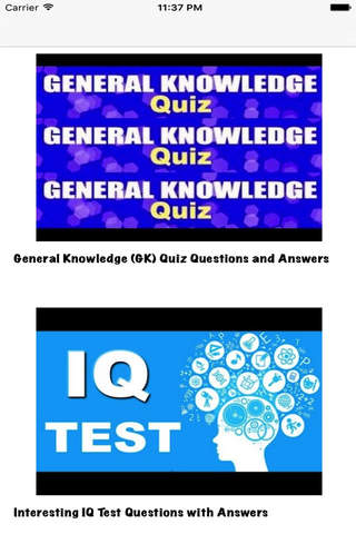 General Knowledge (Free) - náhled