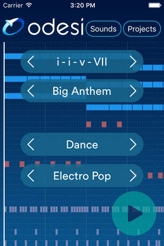 Odesi Chords - Create Rhythms, Basslines, Chord Pr - náhled