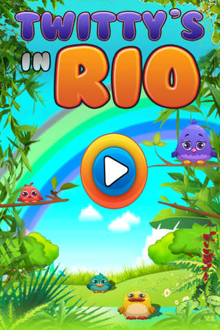 Twittys in Rio - Free Birds Puzzle Game - náhled