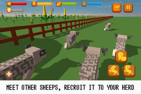 Pixel Wildlife: Sheep Survival Simulator Free - náhled