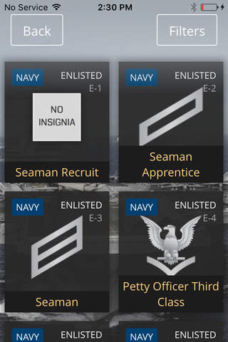 US Military Rank & Reference - náhled