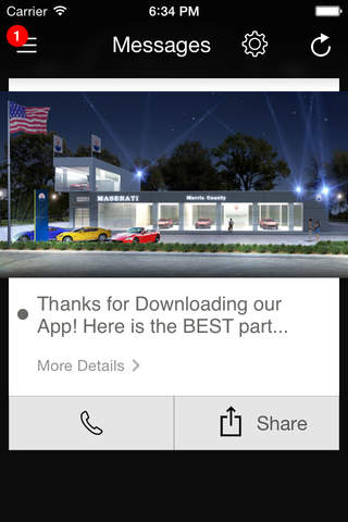 Celebrity Motor Cars DealerApp - náhled