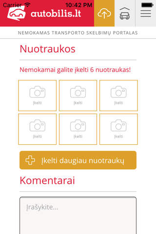 Autobilis.lt - náhled