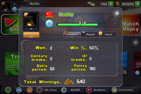 SNOK-World best online multiplayer snooker game! - náhled