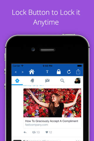 Mini for Twitter - with Lock Feature - náhled