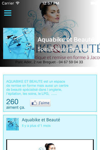 Aquabike & Beauté - náhled