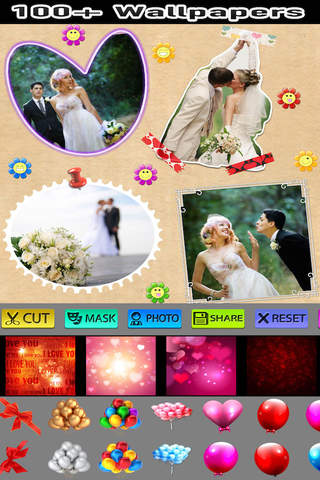 Sweet Love Photo Collage - náhled