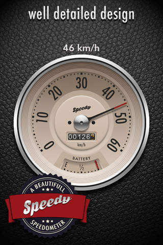 Speedy - a beautiful speedometer - náhled