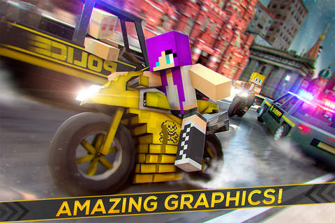 Crafting Rider | Free Motorcycle Racing Game vs Po - náhled