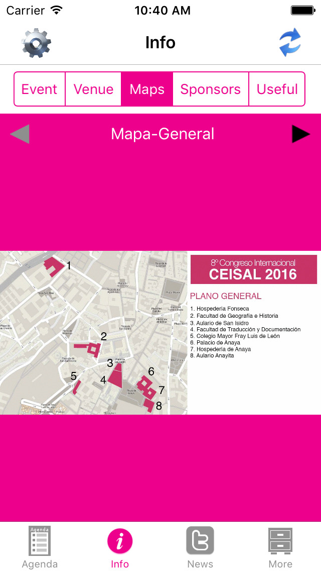 8º Congreso CEISAL 2016 screenshot 3