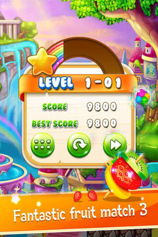Fruit Heros Mania: Adventure Match3 - náhled