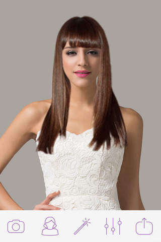Hair Changer Photo Booth - Women Hair Style Photo  - náhled