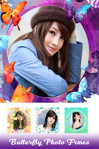 Butterfly Photo Frames & Insta Collage - náhled