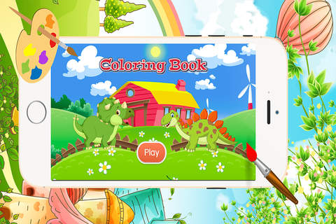 Dinosaur Coloring Book HD 1 - All in 1 Dino Drawin - náhled
