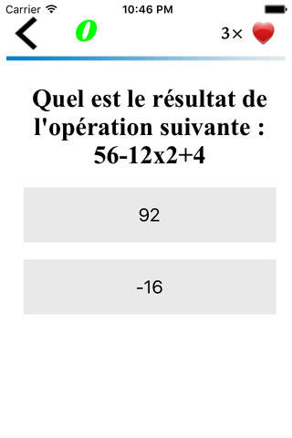 Fonction Publique QCM Mathématique - náhled