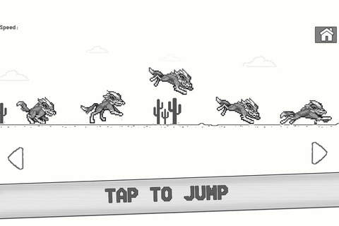 T-Rex Steve Widget Web Game - The offline Dinosaur - náhled