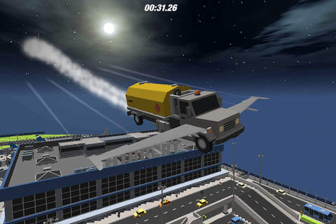 Airport Blocky Bus Flying Simulator: Extreme Air S - náhled