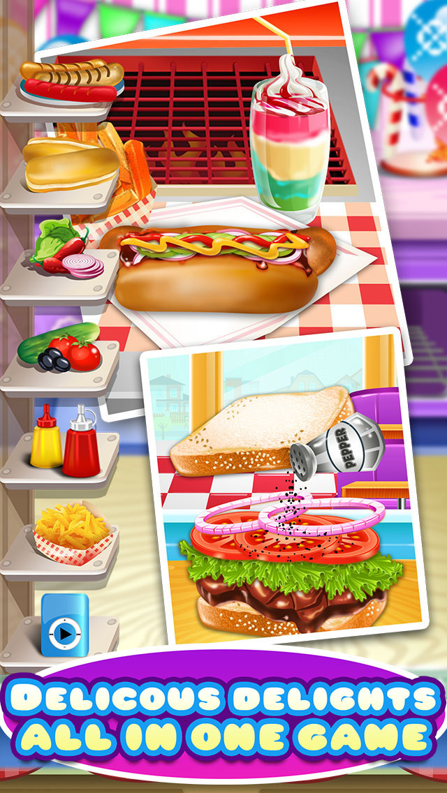 Food Maker Cooking Games for Kids Free