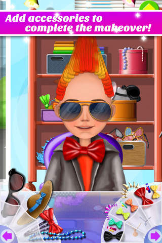 Hair Salon Makeover - Cut, Curl, Color, Style Hair - náhled