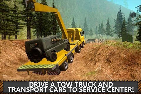Tow Truck Simulator: Offroad Car Transporter - náhled
