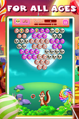 Animal Bubble: Pop Ball Color - náhled