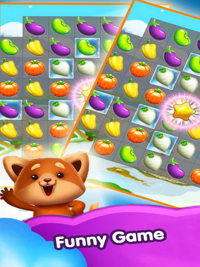 App Shopper: Garden Match 3 Fruit World (Games)