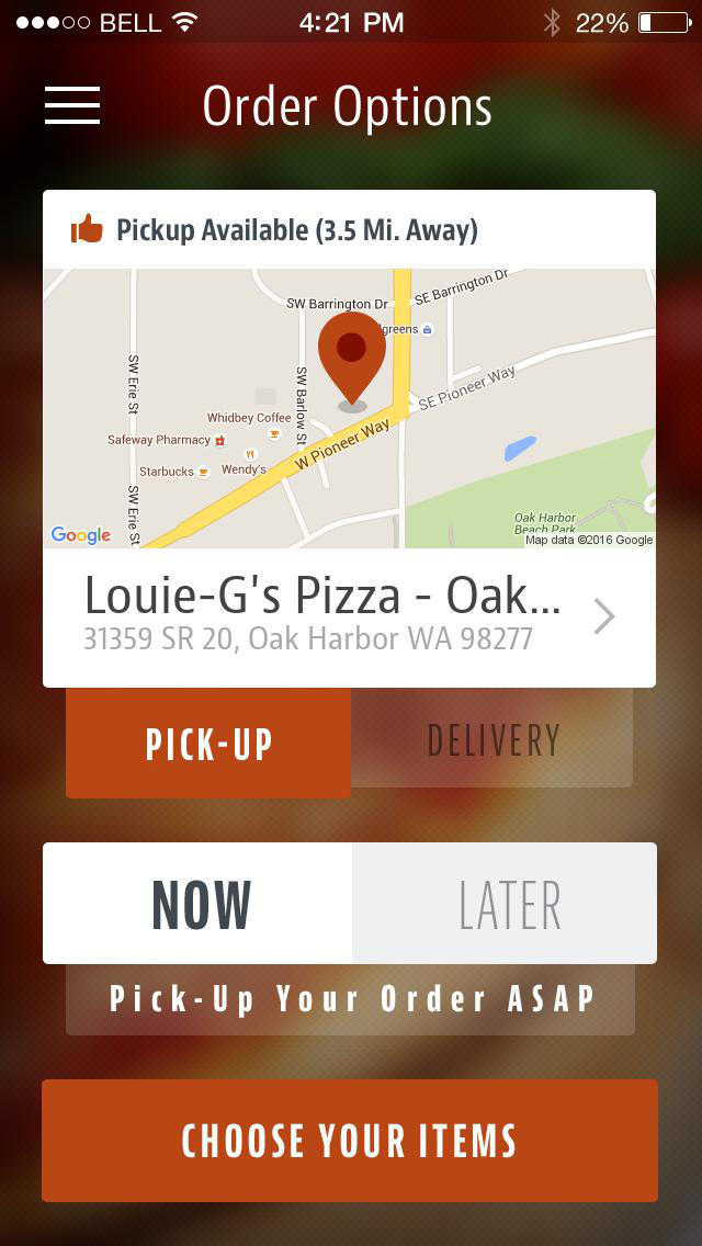 Louie-G's Pizza screenshot 2