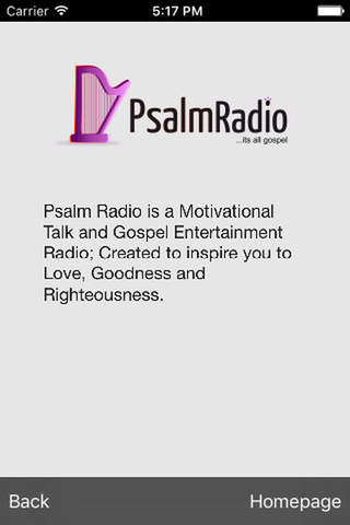 Psalm Radio - náhled