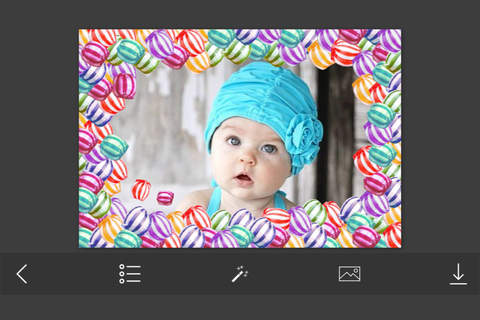 Candy Photo Frames - Make awesome photo using beau - náhled