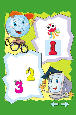Counting Numbers 1-10 Worksheets for Kindergarten  - náhled