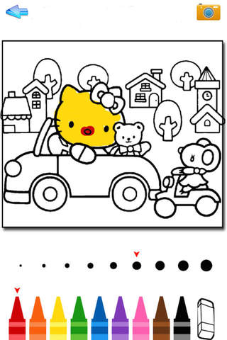 Kitty Coloring Book - Kids Game - náhled