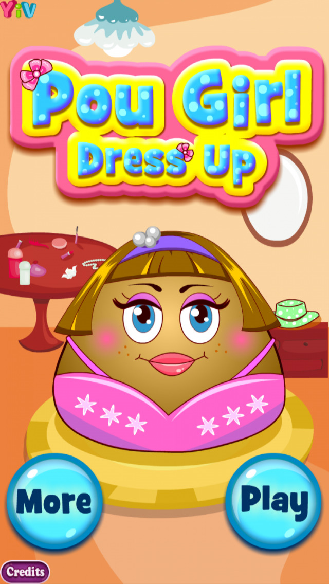 Jogo Pou Girl Dress Up