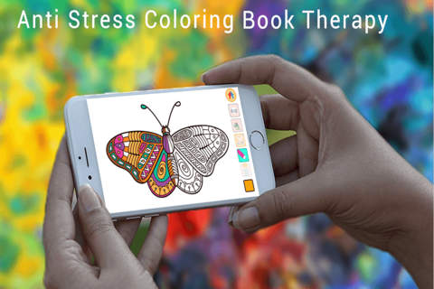 Coloring Book Art: Stress Relief Coloring Book for - náhled