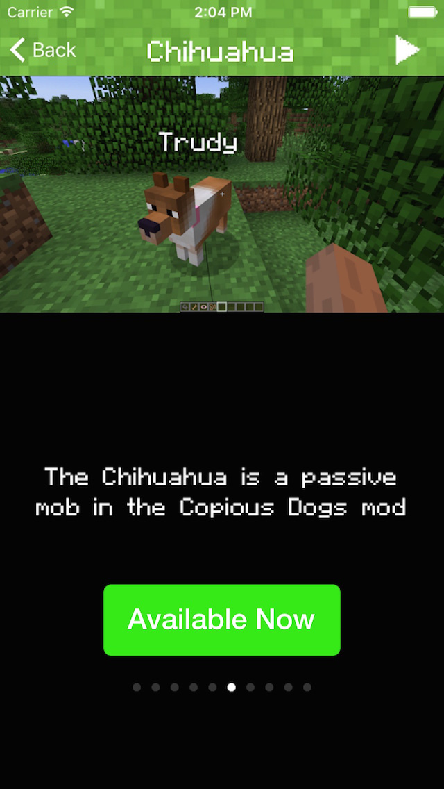 Dog Mod For Minecraft Pc Edition Pocket Installer Guide Apps 148apps