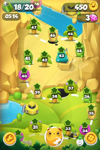 Pet Friends Line Match 3 Game: Cute Animals Advent - náhled