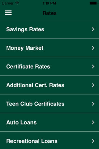 Heartland Credit Union App - náhled
