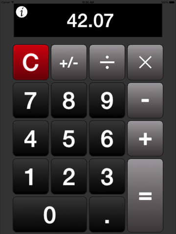 Calculator· - An Easy to Use Calculator for iPhone - náhled