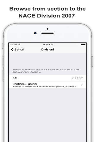 Retribuzioni Contrattuali per Ateco 2007 - náhled