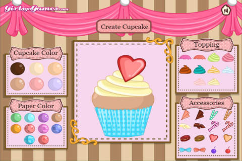 Cup Cake Shop Girl - náhled