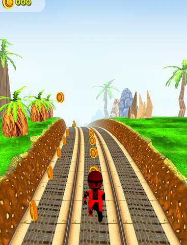 Ninja run subway - náhled