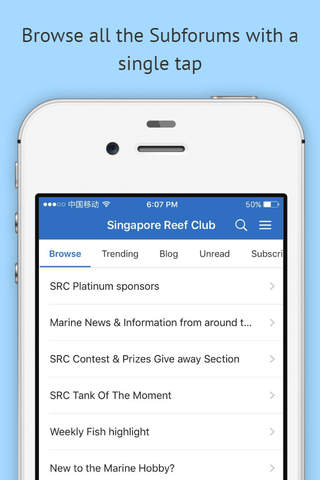 Singapore Reef Club Forum - náhled
